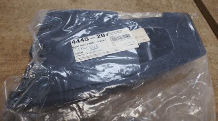 1963 Radio Side Panel,Black,LH,4445-20,New