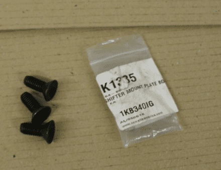 1964-1965 C2 Corvette,Shifter Mount Plate Bolt Set,New,Box F