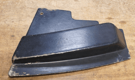 1964-1966 Radio Side Panel RH,Black,OEM,Used