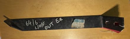 1964-1967 C2 Corvette, GM3848217 Front LH Outer Bumper brace Bracket, new old stock gm label