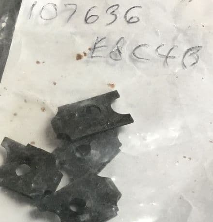 1964-1967 C2 Corvette, HL bucket J-NUT SET LIC 4-20 new