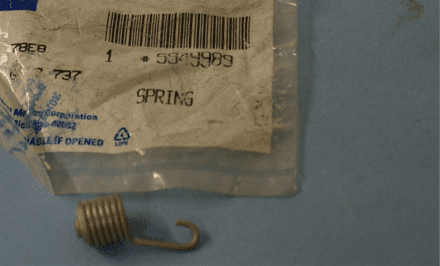 1964-1982 Corvette C2 C3,Headlight Capsule Tension Spring, GM 5949989, NEW