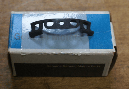 1964-67 COUPE Corner Windshield Reveal Moulding Retainer,GM 3859045,New