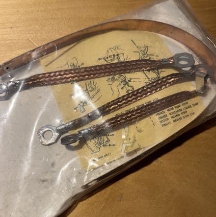 1964-67 Ground Strap KIT with Side Exhaust, LIC 11-32 ,New