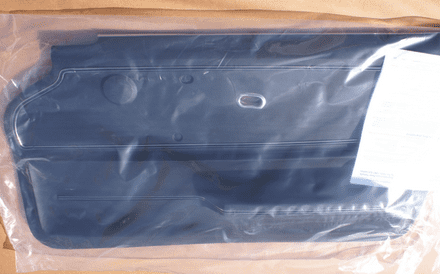 1965-1965 Corvette Coupe ,Interior Door Panel RH,Black W/Trim, CA 440020 New