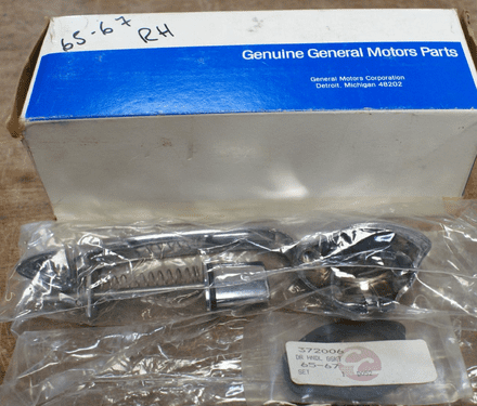 1965-1967 C2 REPRO RH Door Handle, LIKE 5719142, GM Box E