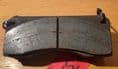 1965- 1969 C2 C3  DUAL-PIN J56 PADS USED for reface or a few more races. 4-7mm remaining