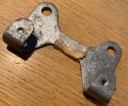 1965-1973 Corvette C2 C3 3864296 BRACKET back-up reverse switch w/ Muncie 4 speed New,