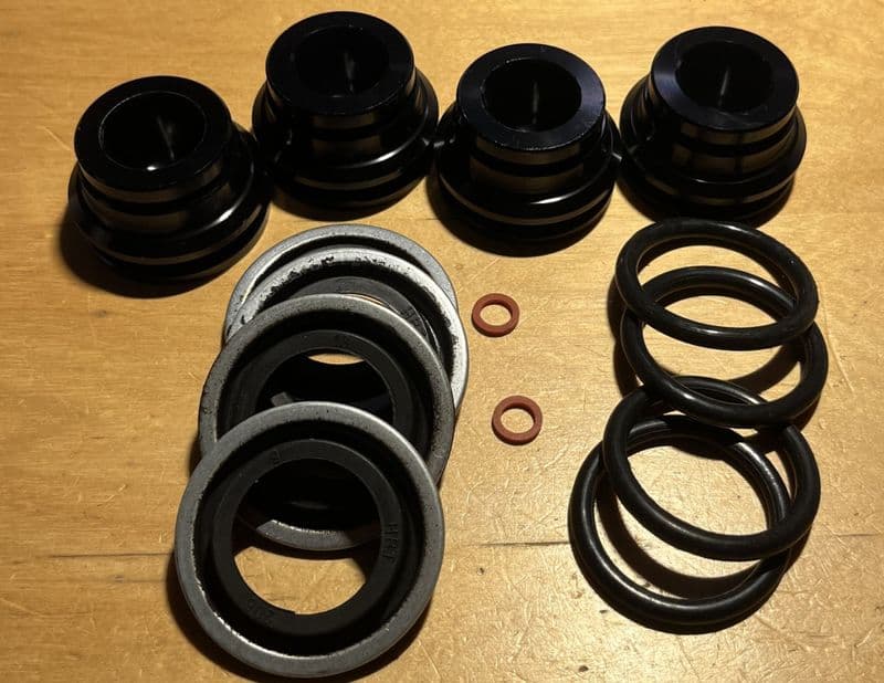 1965 - 1982 C2 C3 Corvette Caliper FRONT O-RING  CONVERSION KIT LS394  new