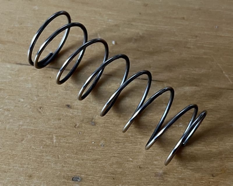 1965 - 1982 C2 C3 Corvette Spring,  REAR Caliper Piston, New