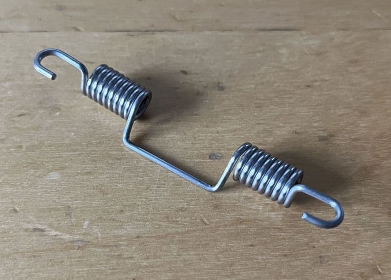 1965 - 1982 C2 C3  like GM 5465943 Corvette  'double' Park Brake Spring Upper-SS, New