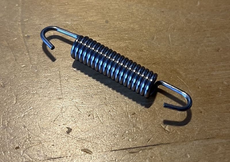 1965 - 1982 C2 C3 like GM5465944 Corvette Park Brake Spring Lower -SS, 36332, New