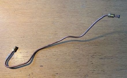 1965-1982 C2 C3 PIPE brake , LH tr arm to LH rear caliper. UK road-salt resistant copper.