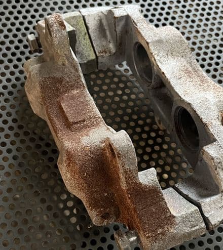 1965-1982 Corvette C2 C3 LHR left hand rear CALIPER CORE casting for repair or exchange used