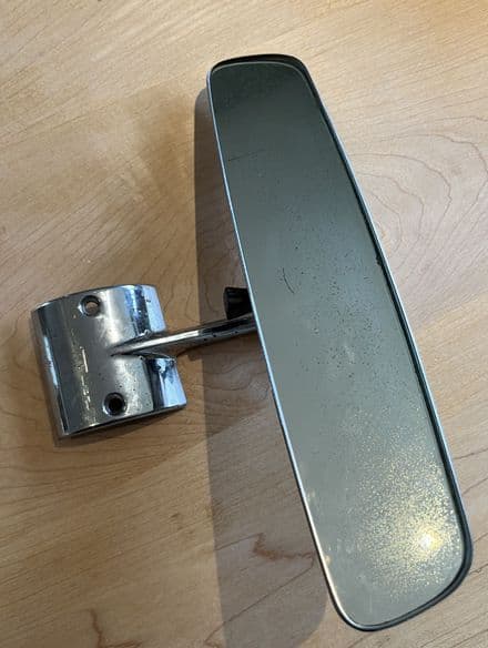 1965-66 Inside rear view MIRROR day/night dip nice used