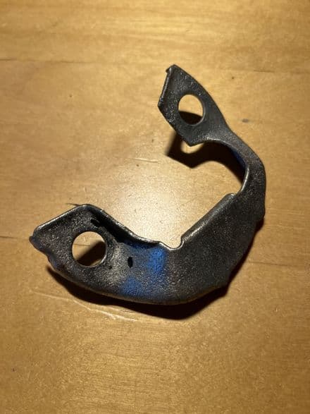 1965-79 C2 C3 Corvette Steering Column coupler stamped steel BRACE PLATE