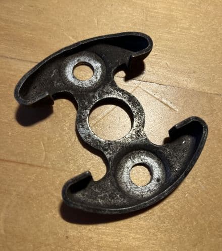 1965-79 C3 Corvette Steering Column coupler stamped steel PLATE