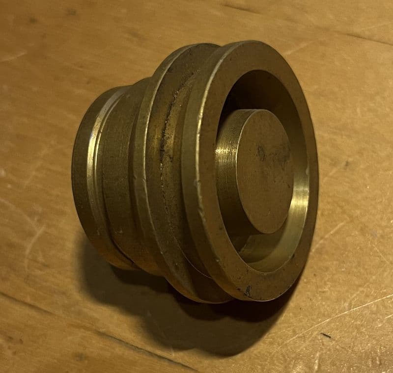 1965 - 82  GM 5457272 C2  C3 Corvette 45mm Fr Caliper, LIP-SEAL PISTON New