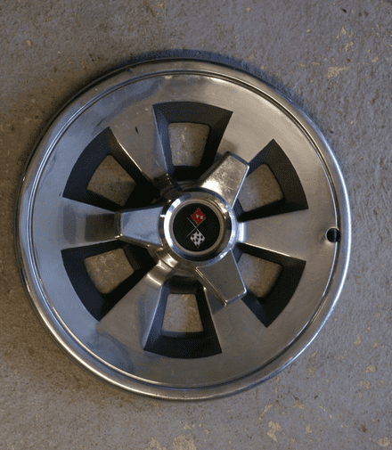 1965 C2 Corvette,Hubcap W/Spinner,Used