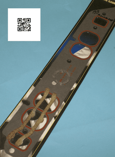 1966-1990 Corvette C2 C3 C4 Big Block Intake Ultra-Seal Gaskets, Mr Gasket MG5827, New