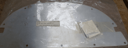 1966-67 Glove Box Repair Kit,28580 , 2 minor dents