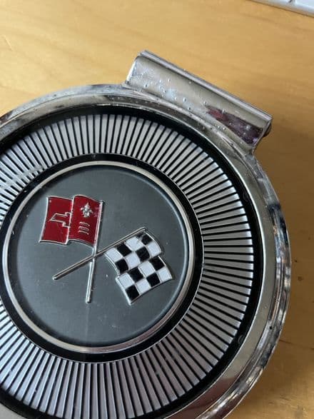 1966 Corvette C2 Gas Lid Assembly 38144041 GM, Used excellent