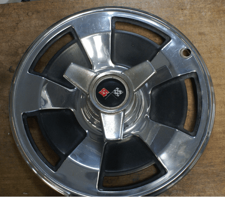 1966 Hubcap W/Spinner, GM 3888813 Used OEM
