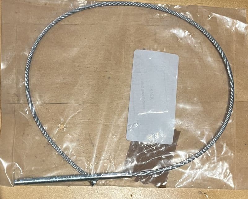 19671982 C2 C3 Corvette Parking Brake Cable Front New