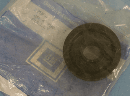 1967 - 1982 Corvette Parking Brake Cable Pulley, GM339727, New, NOS