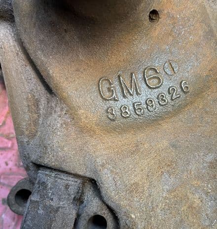1967-69 C2, C2 & F-Body , SBC 327, 350 by-pass short Water Pump, GM 3859326 ,Used