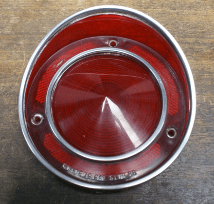 1968-1969 C3 Corvette,Tail Lamp Lens GM 5959852 Used