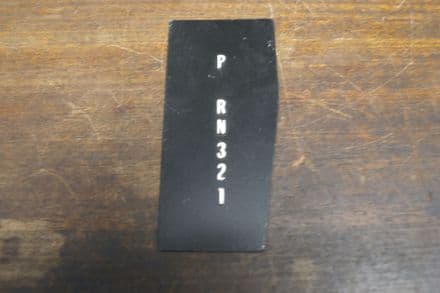1968-1970 C3 Corvette,Auto Shift Indicator Plate,Used