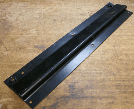 1968-1975 C3 Corvette,Underbody Seat Reinforcement,Powder Coated,Refurbished