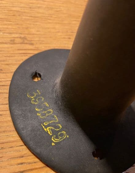 1968- 1976 GM 3958729 HOSE Rear Deck Grille plenum drainage Astro Vent Coupe,