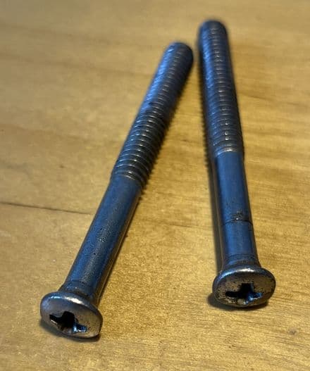 1968-1977 C3 Corvette, 2 x 2.5" Luggage Rack Screws used