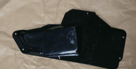 1968-1977 C3 Corvette,RH Passenger Door Inner Access Panel VG Used