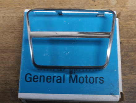 1968-1979 C3 Corvette,Clutch/Brake Pedal Bezel, GM 3923615,New
