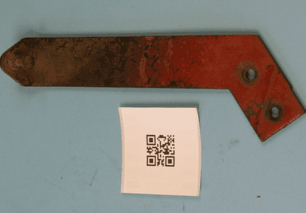 1968-1979 Corvette C3 LH Headlight Stop Bracket 3972301, Used Fair