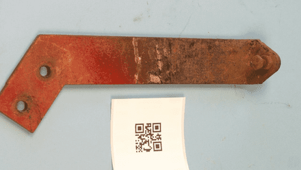 1968-1979 Corvette C3 LH Headlight Stop Bracket 3972302, Used Fair