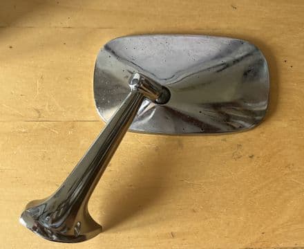 1968-1979 Dated 7-DCA -4 GM 3913063 oem LH Chrome Mirror inc Loctite used