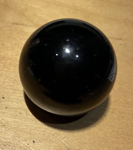 1968-1981 C3 Corvette,4-Speed Shift BLACK CHROME SHIFT KNOB new