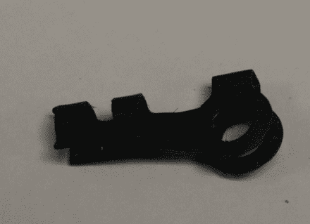 1968-1982 C3 Corvette,Inside door Control Rod Clip LH, used