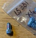 1968-1982 C3 Corvette, LOCK ADJ rubber TIPPED BOLT targa ,convertible 3/8 