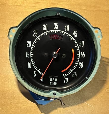 1968-71 C3 Corvette, code LD TACHOMETER mechanical original used working