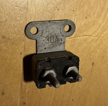1968-74 C3 Corvette, GM 4850166 30 amp power window circuit BREAKER used