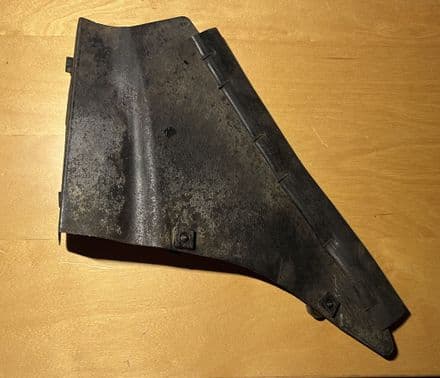 1968-74 RH Outer Splash Shield GM 391430 original used inc good OEM seal & screws