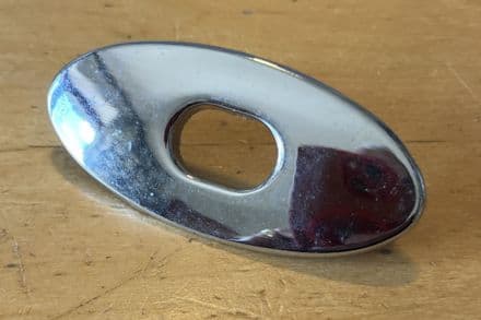 1968-75 C3 C07 Corvette,Hard-Top/Soft-Top Rear Latch Decklid BEZEL X2021 New