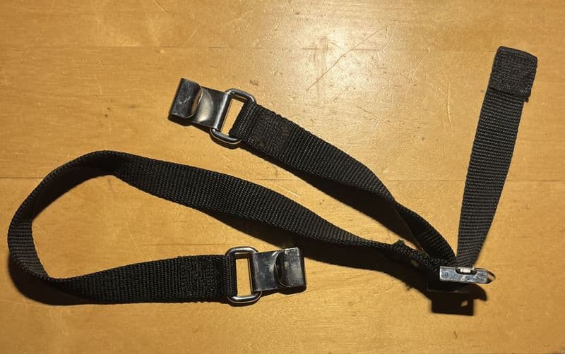 1968-82 C3 Corvette C3,  incomplete OEM T-Top STRAP Black used