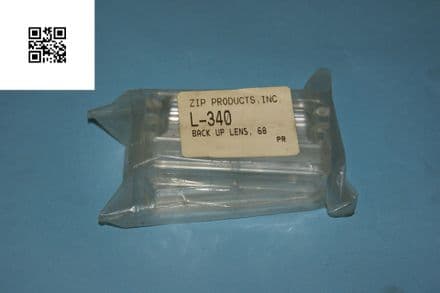 1968 Corvette C3 Pair Clear Back Up Lenses, New L-340, New, Box G