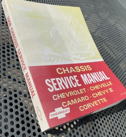1968 GM OEM Service Manual 1968 C3 Corvette ST-130-68